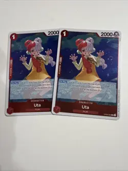 One Piece Card Game Uta OP09-002 R Playset 2x - Image 1