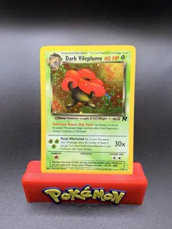 Pokemon TCG - Dark Vileplume Unlimited Holo Rare - Team Rocket 13/82 - NM - Image 1