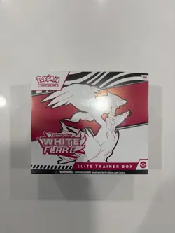 Pokemon TCG Scarlet & Violet White Flare ETB Elite Trainer Box Sealed - Image 1