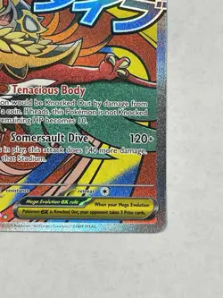 Mega Hawlucha ex 268/217 Mega Attack Rare ME: Ascended Heroes Pokemon NM/M - Image 4