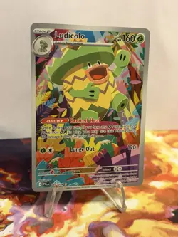 Ludicolo IR 095/094 - Pokemon Phantasmal Flames Illustration Rare Pack Fresh - Image 3