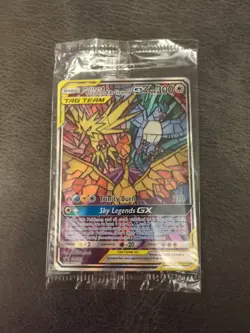 Moltres Zapdos Articuno GX Hidden Fates Pokemon Black Star Promo SM210 - SEALED - Image 1