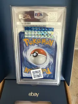 Pokemon Mew EX Bubble Mew PSA 10 Gem Mint 232/091 Sir SV Paldean Fates 2024 - Image 3