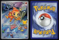 Chimchar 041 Holo Promo ME: Mega Evolution Promo Pokemon English NM - Image 3