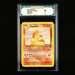 TQG 9 MINT 1999 Pokemon ENG Rapidash #44/64 U - Image 1