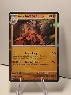 Hisuian Arcanine 100/167 Sv06: Twilight Masquerade Holo Pokemon TCG NM - Image 1