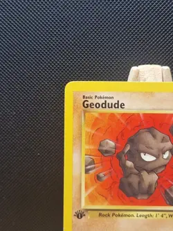 Pokemon 1999 WOTC 1st Edition Fossil Geodude 47/62 - Excellent - Image 3