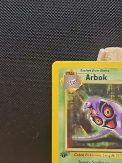 Pokemon 1999 WOTC 1st Edition Fossil Arbok 31/62 - Near Mint - Image 3