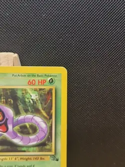 Pokemon 1999 WOTC 1st Edition Fossil Arbok 31/62 - Near Mint - Image 4