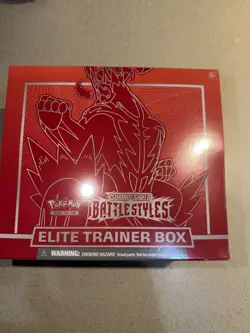 Pokemon TCG Sword & Shield Battle Styles Elite Trainer Box Sealed - Image 1