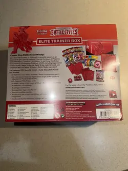 Pokemon TCG Sword & Shield Battle Styles Elite Trainer Box Sealed - Image 3