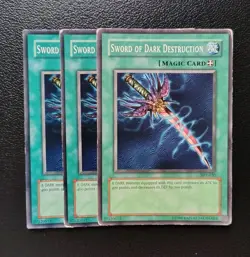 Yu-Gi-Oh - Sword Of Dark Destruction 3X - Full Playset - Image 1