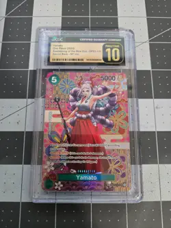 CGC PRISTINE 10 2023 One Piece English Yamato Alt-Art OP01-121 OP05 Alt Art SP - Image 1