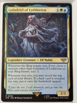Galadriel of Lothlorien - The Lord of the Rings - Magic the Gathering MTG Nice! - Image 1