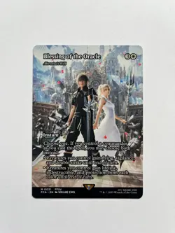 Blessing of the Oracle - Akroma's Will (Showcase) Final Fantasy Regular NM MTG - Image 1