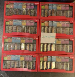 Pokemon TCG Costco Prismatic Evolutions 8-Pack Mini Tins Factory Sealed - Image 2
