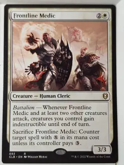 Frontline Medic - Commander: Baldur's Gate - Magic the Gathering MTG Nice! - Image 1
