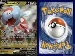 Dracovish V 114/172 Holo Rare V Brilliant Stars Pokemon Holo NM/M - Image 2