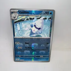 Vanillish (Master Ball Pattern) 028/086 Common SV: White Flare Pokemon Holo NM - Image 1