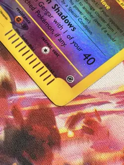 2002 Pokemon TCG Expedition Base Set Gengar 013/165 Reverse Holo Rare MP/HP - Image 4