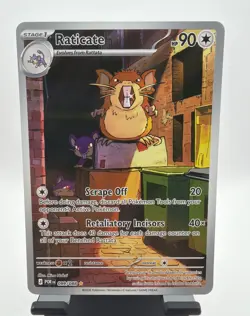 Raticate 099/088 Holo Illustration Rare Perfect Order Pokemon Near Mint - Image 1