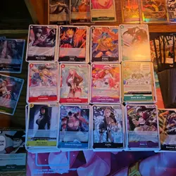 1463 One Piece TCG Bulk Lot Near Mint Mostly English With Holos, Don's, SRs, ect - Image 5