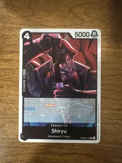 One Piece Shiryu (Blackbeard Pirates) #PRB02-015 - Image 1