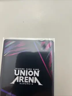 Union Arena UE17BT: SOLO LEVELING Sung Jinwoo UE17BT/SLG-1-021 Super Rare SR NM! - Image 4