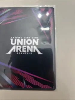 Union Arena UE17BT: SOLO LEVELING Sung Jinwoo UE17BT/SLG-1-021 Super Rare SR NM! - Image 5