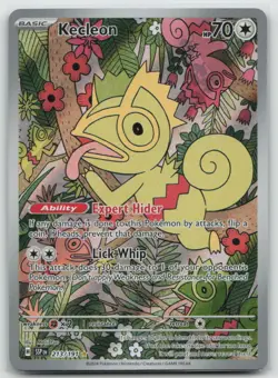 Pokemon - Kecleon 213/191 Illustration Rare Holo - SV08: Surging Sparks - NM - Image 1