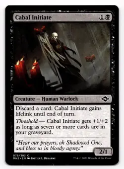 MTG Modern Horizons 2 Cabal Initiate 78/303 - Image 1