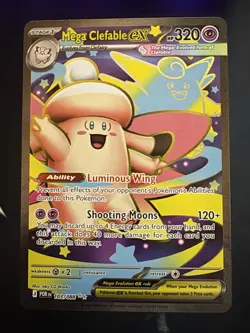 Mega Clefable EX 103/088 - Pokemon TCG: Perfect Order English - Image 1