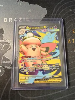 Pokemon TCG Mega Clefable EX 103/088 Double Rare Holo Perfect Order Near Mint - Image 1