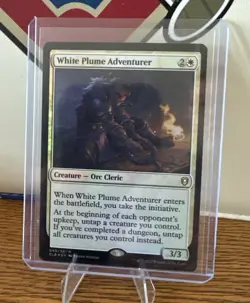 Magic the Gathering (mtg): CLB: White Plume Adventurer 049/361 Foil - Image 1