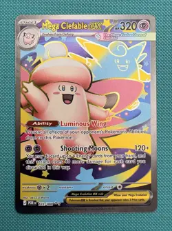 Pokemon TCG Mega Clefable Ex 103/088 Perfect Order Full Art - NM/M - Image 1