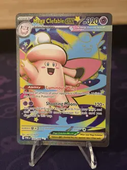 Pokemon TCG Mega Clefable EX 103/088 Perfect Order Nm+ - Image 1