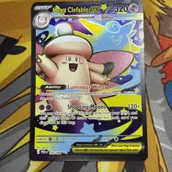 Pokemon TCG Mega Clefable EX 103/088 Perfect Order Full Art NM - Image 1