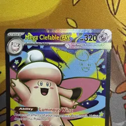 Pokemon TCG Mega Clefable EX 103/088 Perfect Order Full Art NM - Image 3