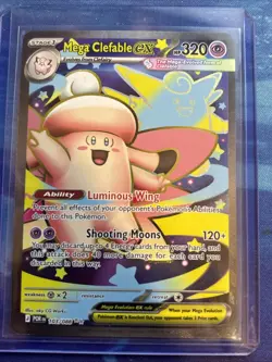 Pokemon TCG Mega Clefable EX 103/088 Perfect Order Full Art NM - Image 1