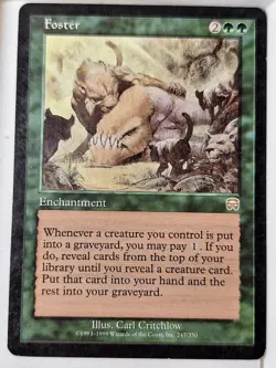 Foster - Mercadian Masques - Magic the Gathering MTG Nice! - Image 1