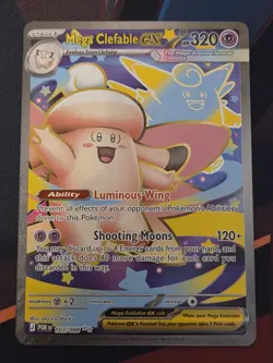 Pokemon TCG Mega Clefable EX 103/088 Perfect Order Full Art NM - Image 1