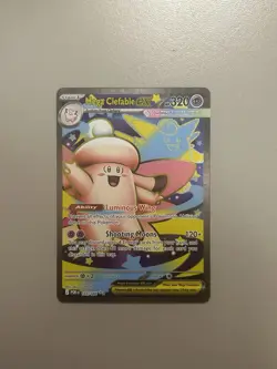 Pokemon TCG Mega Clefable EX 103/088 Full Art Perfect Order NM/M - Image 1