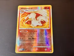 Ninetales 32/123 Reverse Holo Mysterious Treasures Pokemon Card MP 2007 Rare - Image 1