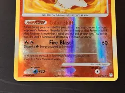 Ninetales 32/123 Reverse Holo Mysterious Treasures Pokemon Card MP 2007 Rare - Image 4