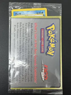 Marill 29/53 Black Star Rare Promo WOTC Pokemon Card Factory Sealed - Image 1