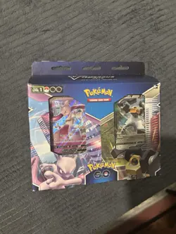 Pokemon Go Mewtwo / Melmetal V Battle Deck Promo Cards - Image 1
