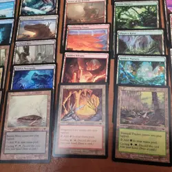 74 NON-BASIC LANDS useful fun COLLECTION Lot of ALL Different Magic MTG Cards - Image 1