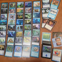 Commander Magic Deck 100 Cards = ***Lu MERFOLK Horsmanship BLUES Traveler Tribe* - Image 2