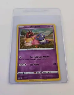 Galarian Slowpoke SWSH 126 Black Star Promo Pokemon Card - Image 1