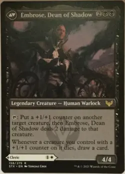 Shaile, Dean of Radiance/Embrose, Dean of Shadow Regular- MTG Strixhaven - Image 2